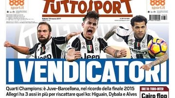 La Juve presume de vengadores y advierte al Barcelona