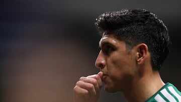 Edson Alvarez of Mexico during 2025 International Friendly match between Mexico (Mexican National team) and Paraguay at Alamodome Stadium, on November 18, 2025 in San Antonio Texas, United States.