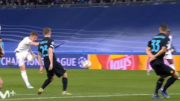 Lo que le faltaba a Kroos: ¡golazo escandaloso con la zurda!