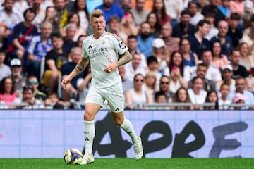 Toni Kroos durante el partido ben谷fico de leyendas XII Coraz車n Classic Match Real Madrid-Borussia Dortmund.