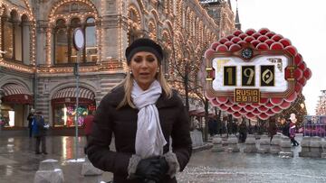 El reporte de Inés Sainz desde Rusia a 190 días para el Mundial