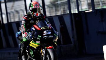 Johann Zarco con la Yamaha del Tech 3.