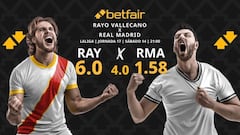 Rayo Vallecano vs. Real Madrid: horario, dónde ver, pronósticos y clasificación