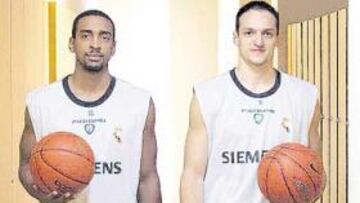 <b>AMENAZA. </b>Sweet Bullock e Igor Rakocevic, visitantes peligrosos para el Estudiantes.