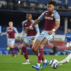Sin James ni Mina, Everton cae ante el Aston Villa y se aleja de Europa