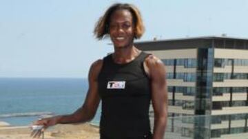 <b>TODA UNA VIDA. </b>Ottey (52 años) ya compitió en Helsinki 83 (23).