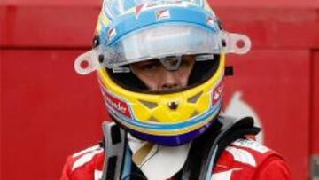 Alonso: "Español, con un coche italiano, ganando en Alemania..."