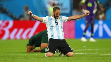 Higuaín: "Estoy feliz, pero el reconocimiento ha tardado"