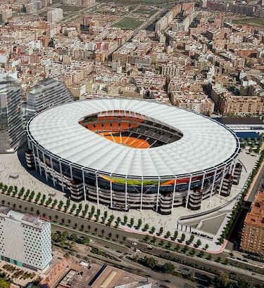 Una estructura diseñada por la firma internacional Schlaich Bergermann & Partner