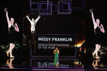 La nadadora Missy Franklin mejor deportista femenina del 2013.