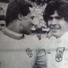 Cinco momentos de Diego Armando Maradona en Colombia