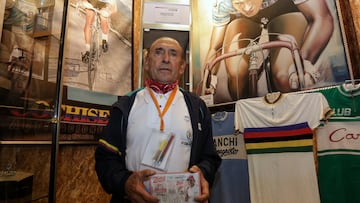 Cochise Rodríguez, el primer colombiano ganador de etapa en el Giro de Italia.