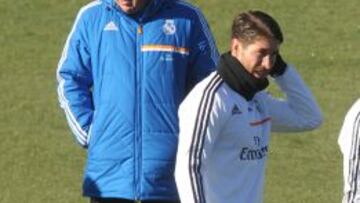 Ramos y Ancelotti.