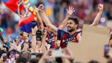 01/06/25 PARTIDO SEGUNDA DIVISION
LEVANTE UD - SD EIBAR
ALEGRIA CELEBRACION CAMPEONES LIGA HYPERMOTION
IBORRA