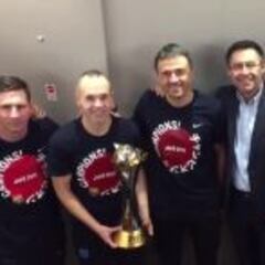 El Barcelona ya está en casa: aterrizó tras 14 horas de vuelo