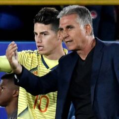 ¿Cómo le fue a la Selección de Queiroz sin James?