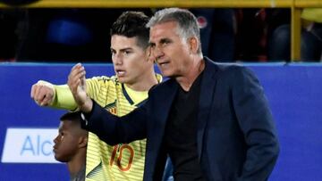 ¿Cómo le fue la Selección de Carlos Queiroz sin James?