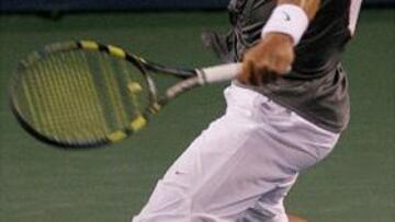 <b>DERROTA</b>. Nadal ha caído a las primeras de cambio y rompe su racha de 16 victorias consecutivas.