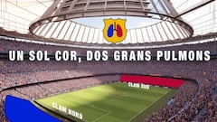 La grada de animación más ambiciosa