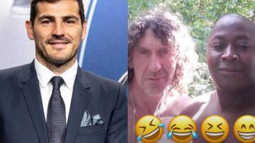Casillas y su pasi&oacute;n por encontrar parecidos: Puyol, su &uacute;ltima v&iacute;ctima.