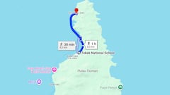 The man who has been crossing the sea every day for 7 years to take his children to school: “Then I go back home by boat”