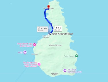 El hombre que cruza el mar todos los das desde hace 7 a?os para llevar a sus hijos al colegio: Despus, regreso a casa en barco