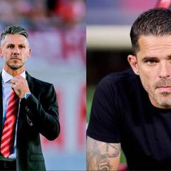 La única vez que Martín Demichelis y Fernando Gago se han enfrentado como entrenadores