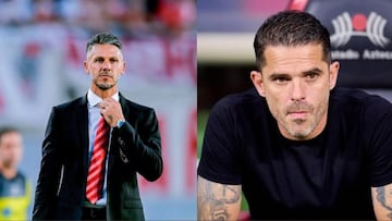 La única vez que Martín Demichelis y Fernando Gago se han enfrentado como entrenadores