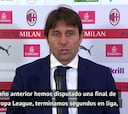 Conte, tras el Milan-Inter: "La ambición del Inter es siempre ganar"