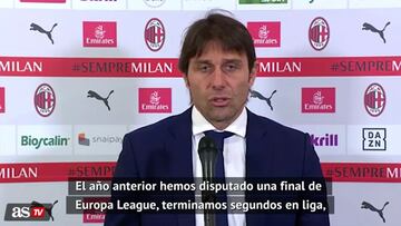 Conte: "La ambición del Inter es siempre ganar"