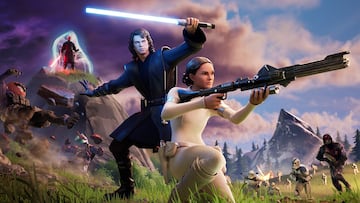 fortnite star wars nuevas skins anakin skywalker padme amidala darth maul