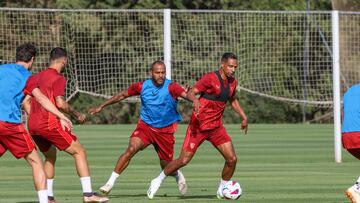 Fernando, junto a Marcao en Montecastillo.