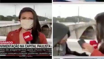 Roban a una periodista de CNN en pleno directo de TV