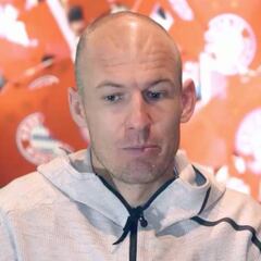 Robben critica a Heynckes a cinco días de la Champions