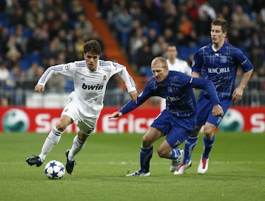 La transitada autopista Getafe-Chamartín