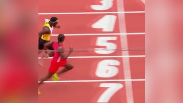 La carrera del año se decidió por 4 centésimas: lo que pasó en la línea de meta ha abochornado a toda USA