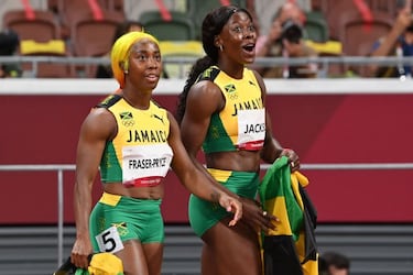 Elaine Thompson es la 'mujer relmpago' de Jamaica