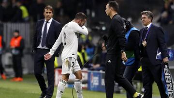 Carvajal, como Isco, es titularísimo en la España de Luis Enrique pero se lesionó ante el CSKA.