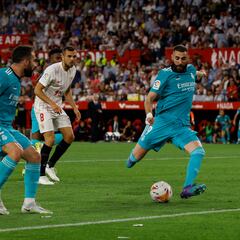 Sevilla 2-3 Real Madrid: summary: score, goals, highlights, LaLiga 2021-22