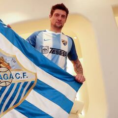 El Málaga hace oficial el fichaje de Yevhen Seleznyov