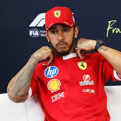 Hamilton, frustrado: “Es la primera vez que me pasa”