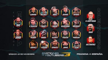 El Partidazo de Youtubers 3 de DjMaRiiO contará con Ibai, Rubius y Willyrex: lista completa, detalles y fecha