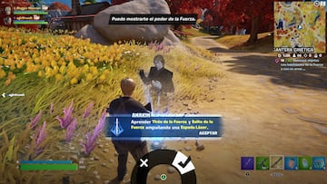 fortnite star wars evento encuentra la fuerza misiones la fuerza interior