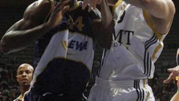 <strong>VOLVIÓ FELIPE.</strong> Con máscara, Felipe volvió a tener minutos.