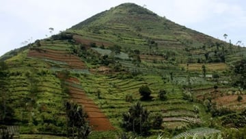 The mountain that is actually a pyramid