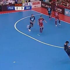 TOP 5 de la jornada de fútbol sala: el de Inter Movistar en lo alto del podio merecidamente