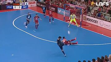 TOP 5 de la jornada de fútbol sala: el de Inter Movistar en lo alto del podio merecidamente