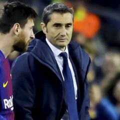 Messi quiere que Valverde cumpla el año de contrato