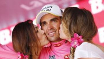 Contador: "Aru ha sido mucho más valiente que Landa"