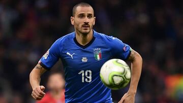 Bonucci, de los pitos: "La madre de los imbéciles siempre está embarazada"